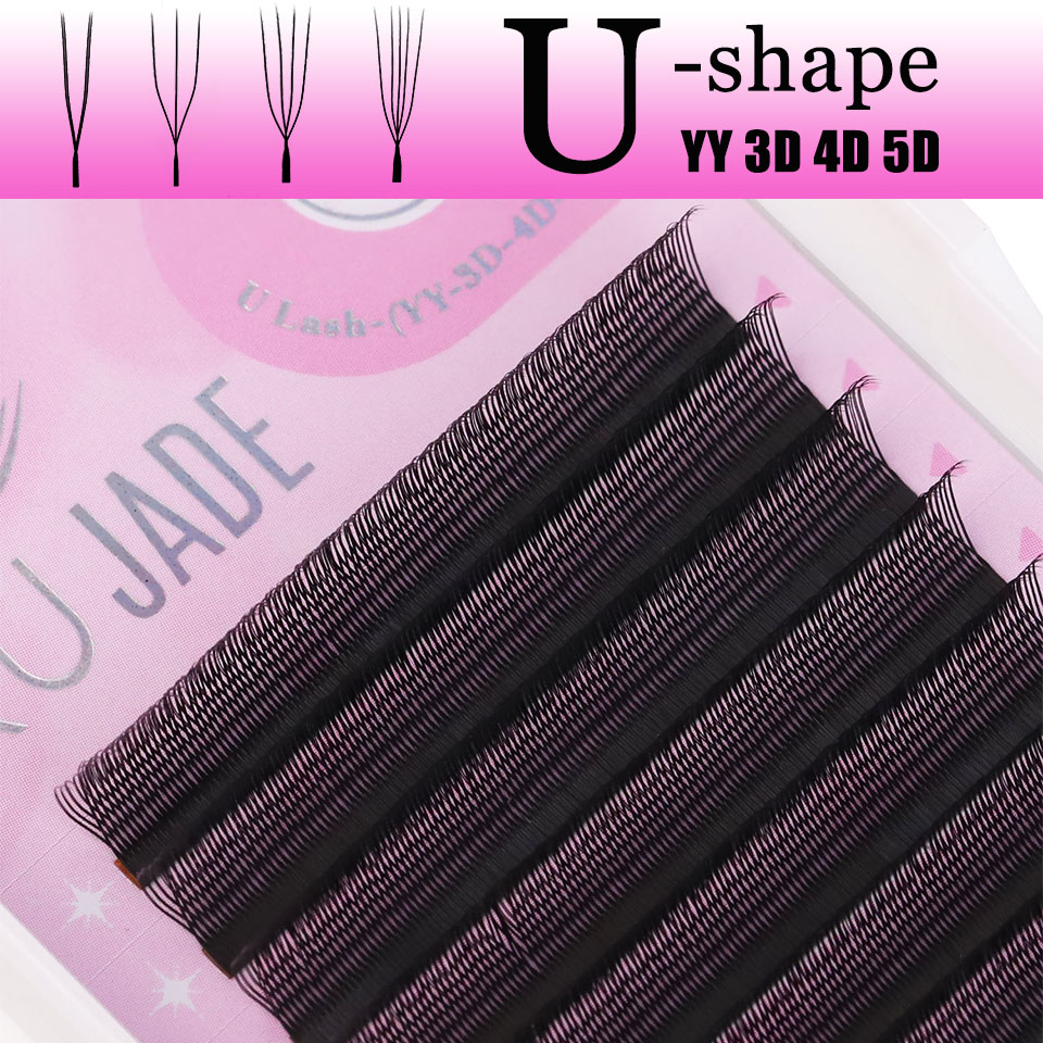 Eyelash Extension Yelix - New U Shape YY W Bloom