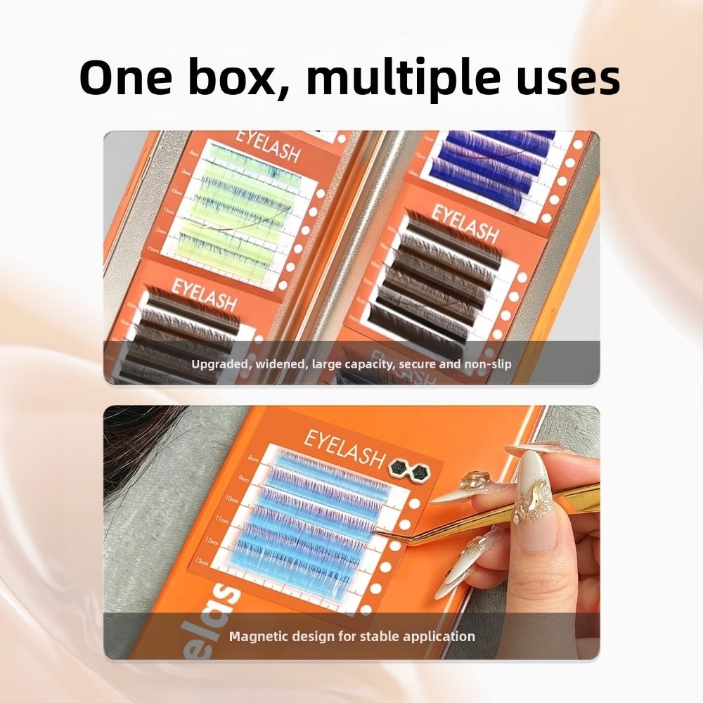 Portable Magnetic Storage Box  - Lash Tile Palette ulasan dan harga