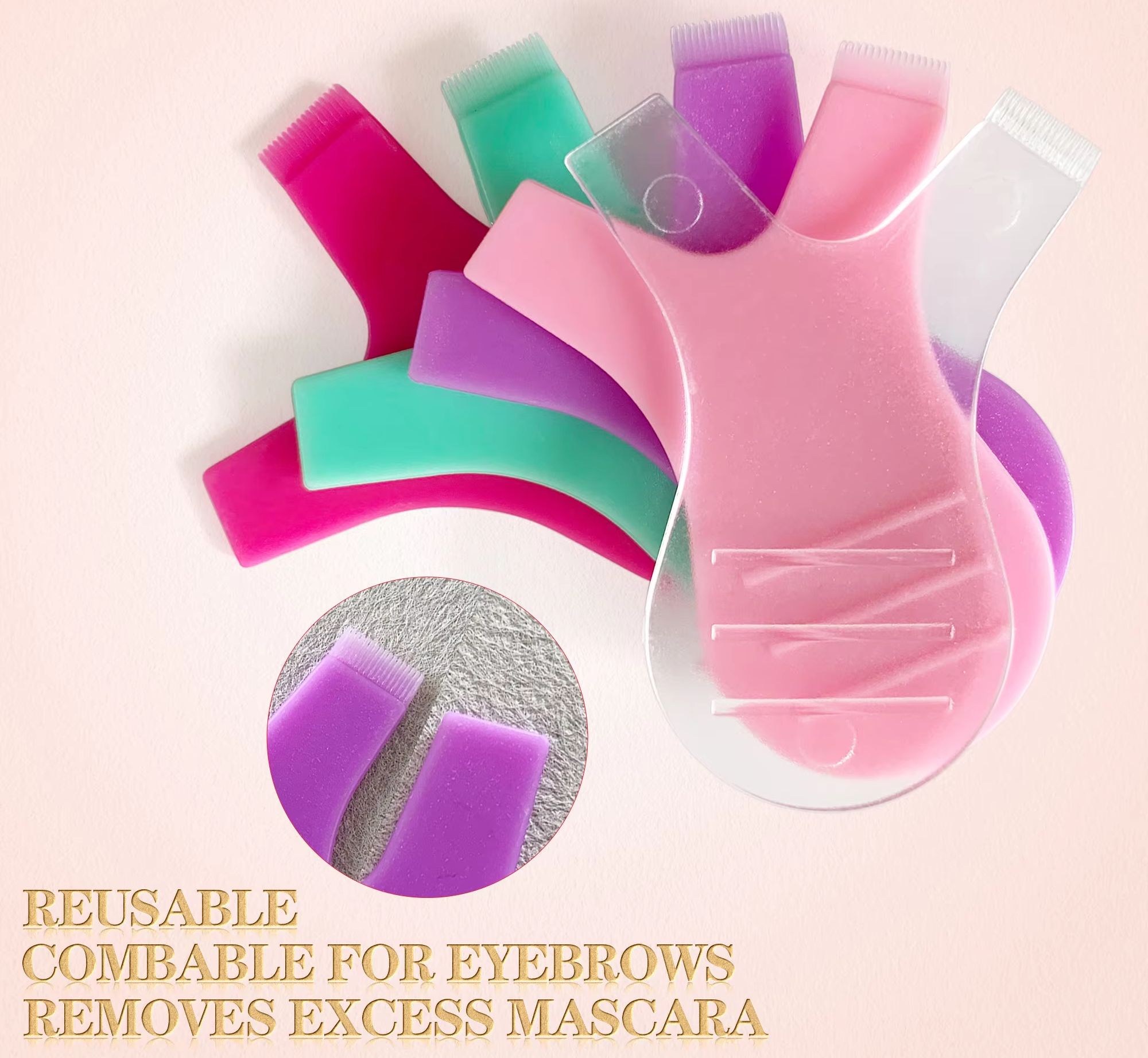 50pcs Makeup Eyelash Brushes R - Eyelash Extension Cleaning ulasan dan harga