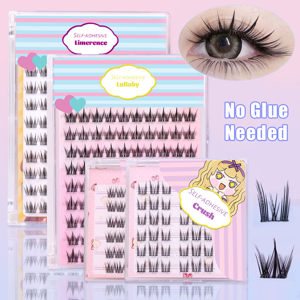 Self Adhesive DIY Lashes No Gl - Eyelash Extension Home Service ulasan dan harga
