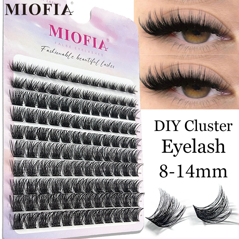 10 Rows 3D Faux Mink Cluster F - Eyelash Extension Cat Eye ulasan dan harga