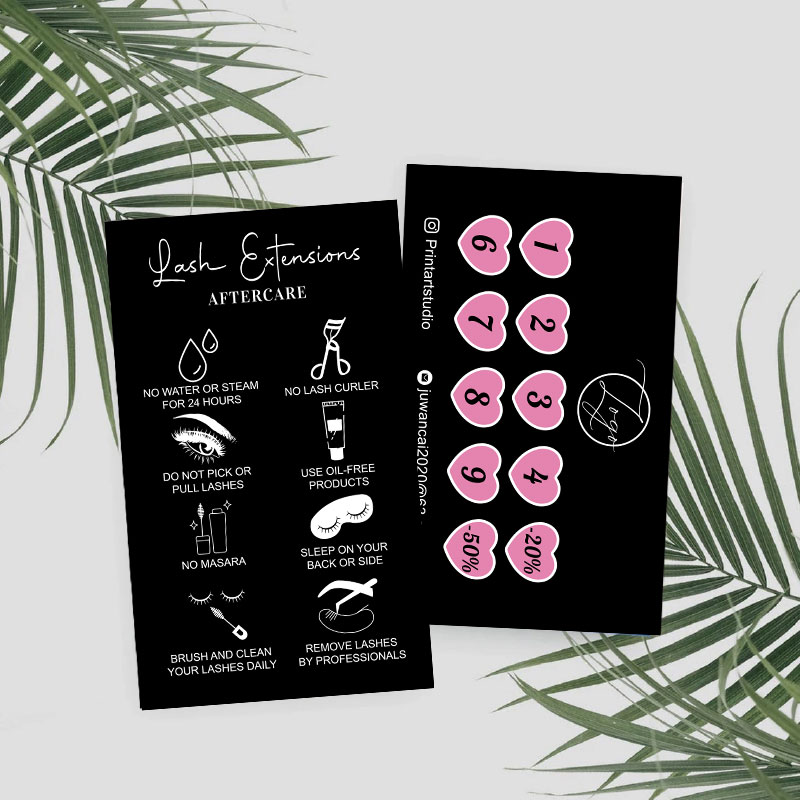 Custom Lash Extensions instruc - Eyelash Extension Logo Design ulasan dan harga