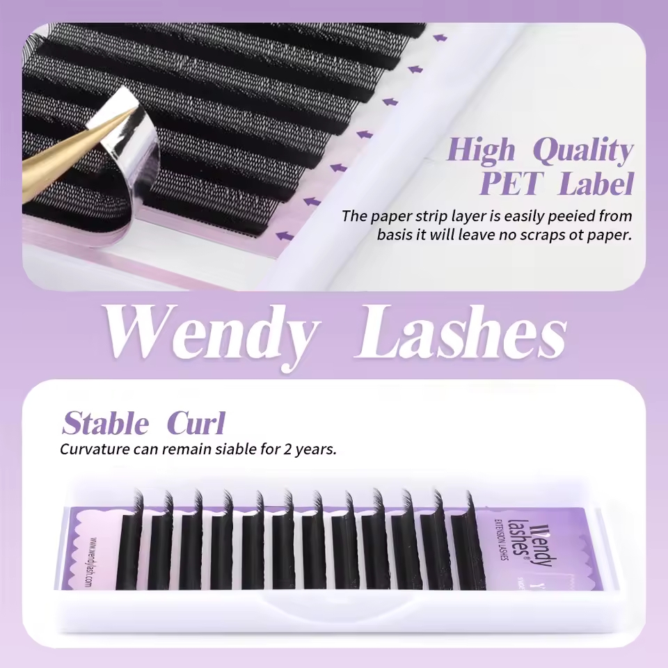 WENDY 2D YY Shape C/D Curl Eya - Eyelash Extension Yelix ulasan dan harga