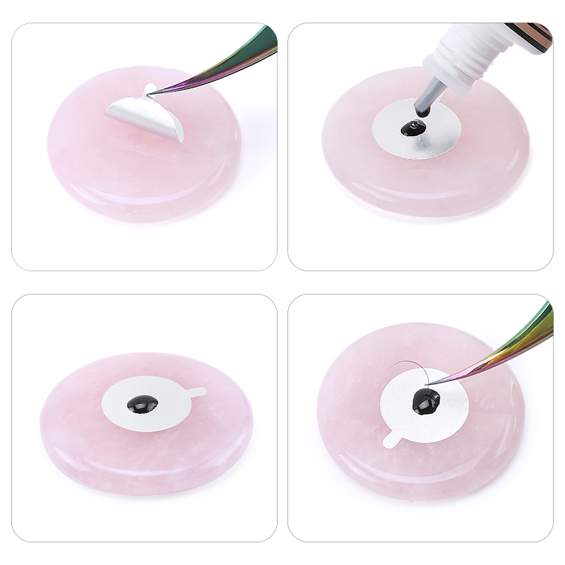 Glue Pallet Eyelashes Extensio - Lash Tile Palette ulasan dan harga
