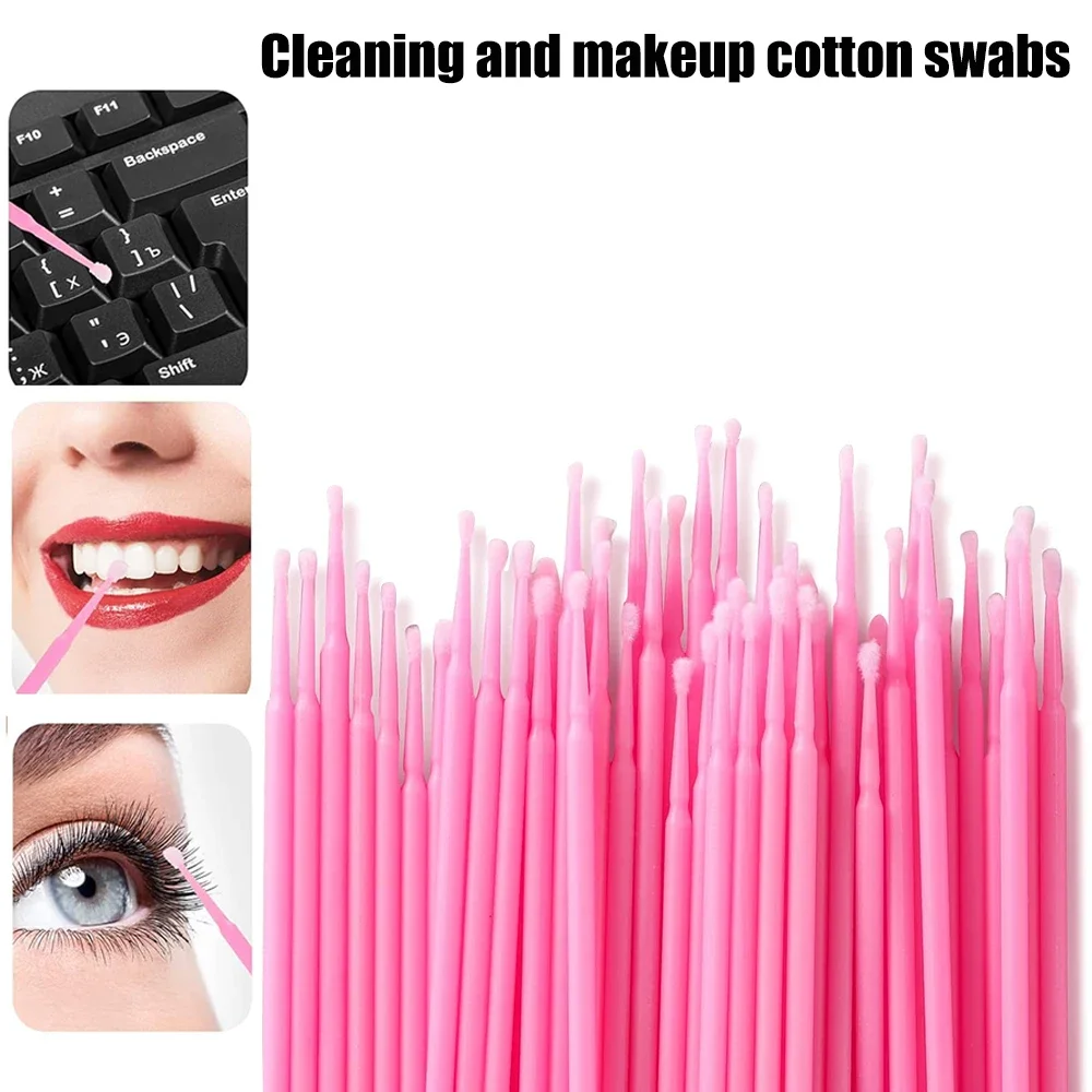 Lash 100PCS Eyelash Brush Clea - Eyelash Extension Cleaning ulasan dan harga