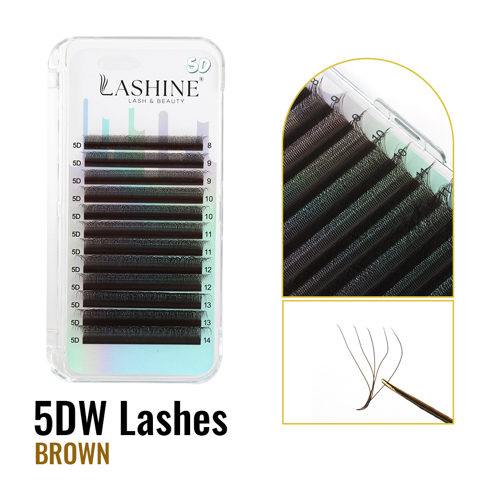 LASHINE Brown YY/3D/4D/5D W Sh - Eyelash Extension Yelix ulasan dan harga