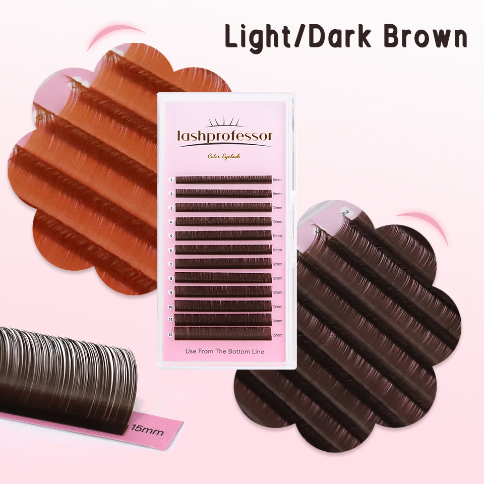 Dark Brown Eyelash Extension 0 - Lash Tile Palette ulasan dan harga