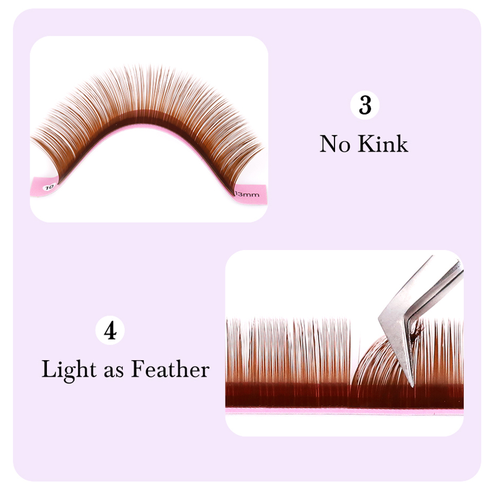 Dark Brown Eyelash Extension 0 - Lash Tile Palette ulasan dan harga