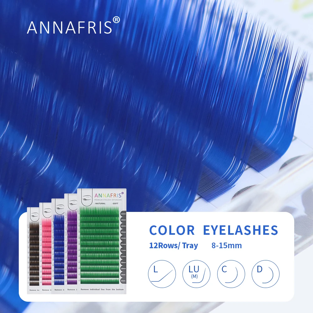 ANNAFRIS Individual Colored Ey - Lash Tile Palette ulasan dan harga