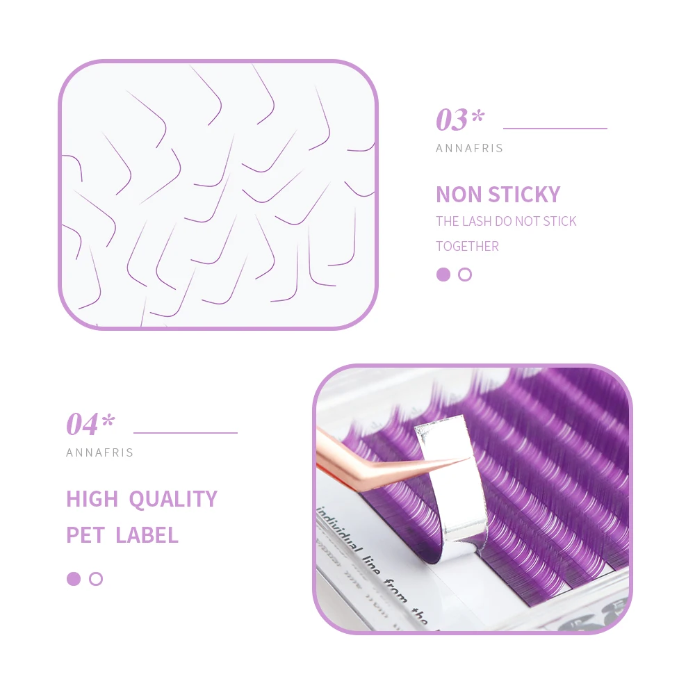 ANNAFRIS Individual Colored Ey - Lash Tile Palette ulasan dan harga