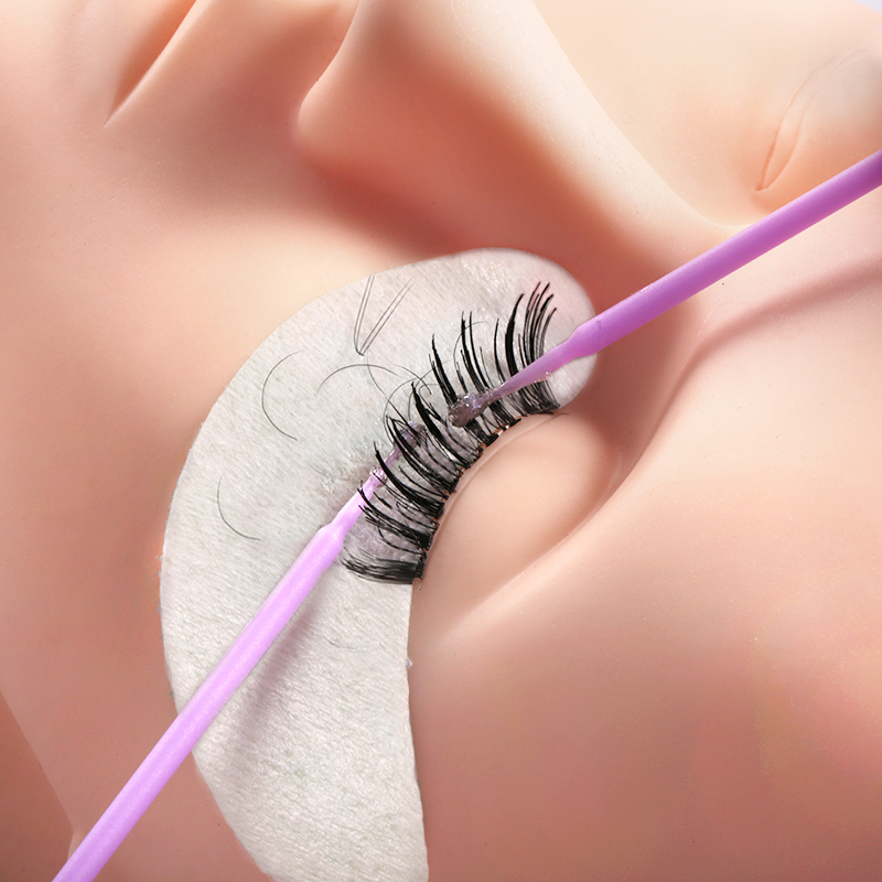 Free shipping Microbrush for e - Eyelash Extension Cleaning ulasan dan harga